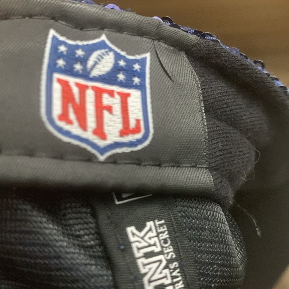 Los Angeles Chargers Women's Victoria's Secret PINK® Bling Sequin Dazzle cap - Picture 9 of 12